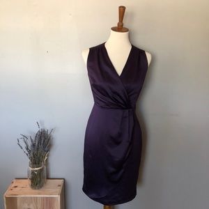 H&M Sleeveless Dark Purple Dress size 4